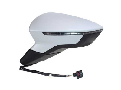 RETROVISOR ESPEJO COMPLETO IZQUIERDO Seat Leon (13-). 27280321