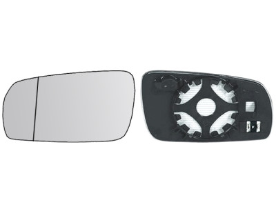 CRISTAL+BASE RETROVISOR DERECHO Skoda Fabia (98-07). 31861544
