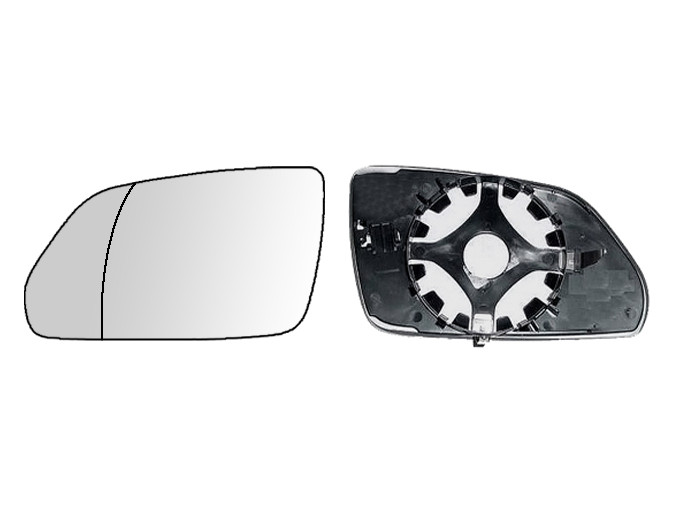 CRISTAL+BASE RETROVISOR IZQUIERDO Skoda Octavia (04-09). 31914231