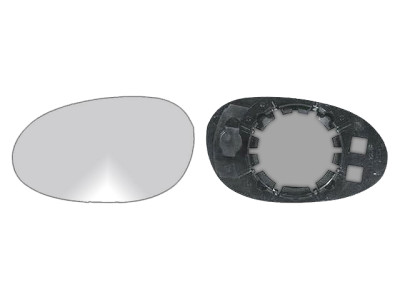 CRISTAL+BASE RETROVISOR IZQUIERDO Smart ForTwo (04-07). 31051011