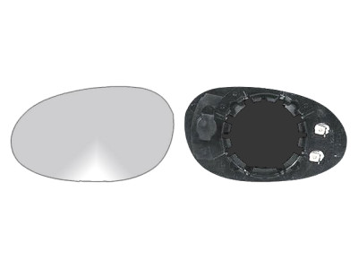 CRISTAL+BASE RETROVISOR DERECHO Smart ForTwo (04-07). 31300802