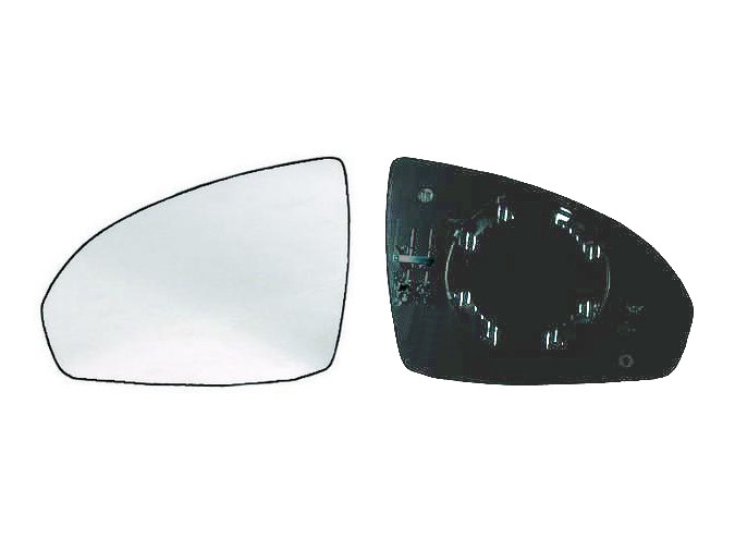 CRISTAL+BASE RETROVISOR IZQUIERDO Smart ForTwo (07-13). 31303501