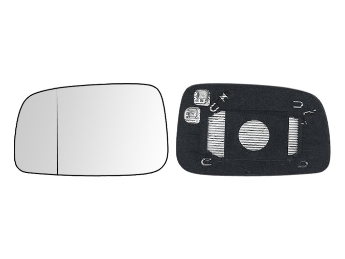 CRISTAL+BASE RETROVISOR IZQUIERDO Toyota Avensis (03-09). 31900621