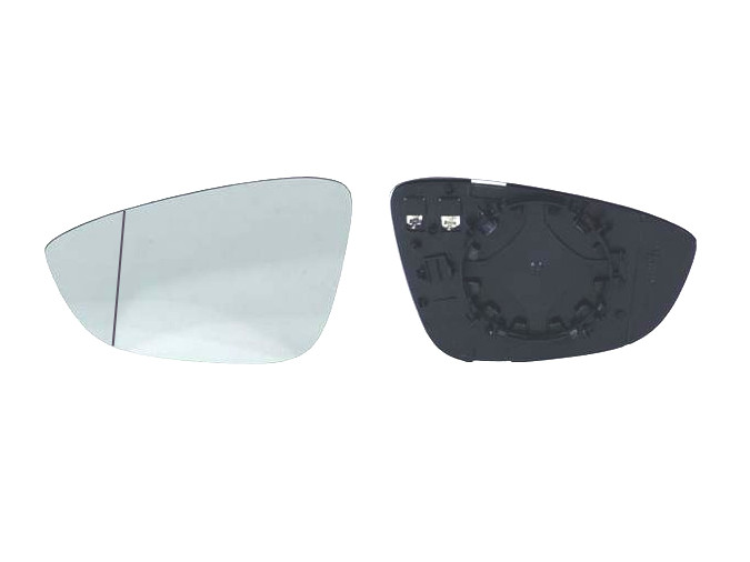 CRISTAL+BASE RETROVISOR DERECHO VW Eos (11-15). 31341904