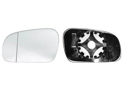 CRISTAL+BASE RETROVISOR IZQUIERDO VW Fox (05-10). 31344201