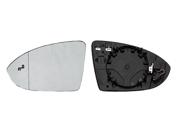 CRISTAL+BASE RETROVISOR DERECHO VW Golf VII (12-17). 31911102
