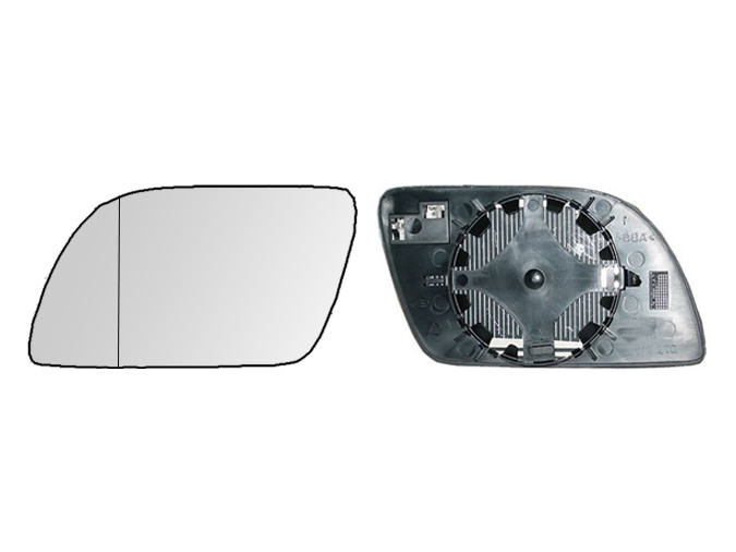CRISTAL+BASE RETROVISOR IZQUIERDO VW Polo (02-05). 31914141
