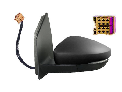 RETROVISOR ESPEJO COMPLETO DERECHO VW Polo (09-17). 27342702