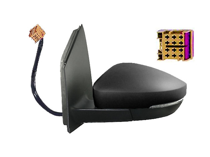 RETROVISOR ESPEJO COMPLETO DERECHO VW Polo (09-17). 27342702