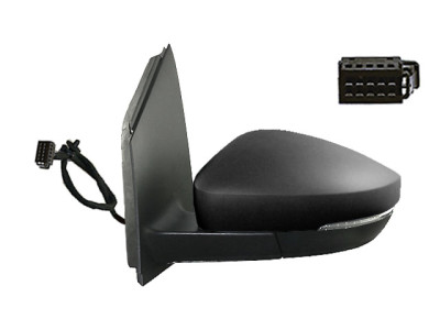 RETROVISOR ESPEJO COMPLETO DERECHO VW Polo (09-17). 27342712