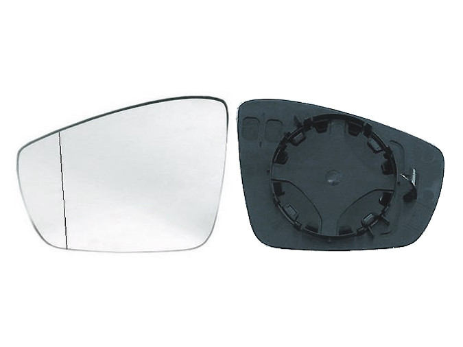 CRISTAL+BASE RETROVISOR IZQUIERDO VW Polo (09-17). 31914301