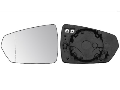 CRISTAL+BASE RETROVISOR DERECHO VW Polo (17-). 31340412