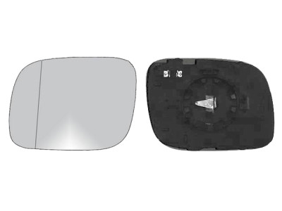 CRISTAL+BASE RETROVISOR DERECHO VW Touareg (03-07). 31918522