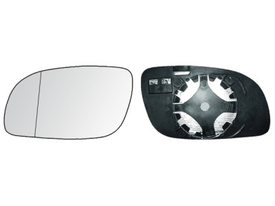 CRISTAL+BASE RETROVISOR IZQUIERDO VW Touran (03-09). 31910141