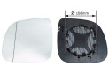 CRISTAL+BASE RETROVISOR IZQUIERDO VW Transporter T6 (16-). 31914711