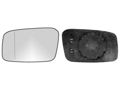 CRISTAL+BASE RETROVISOR IZQUIERDO Volvo S40 (95-04). 31924041