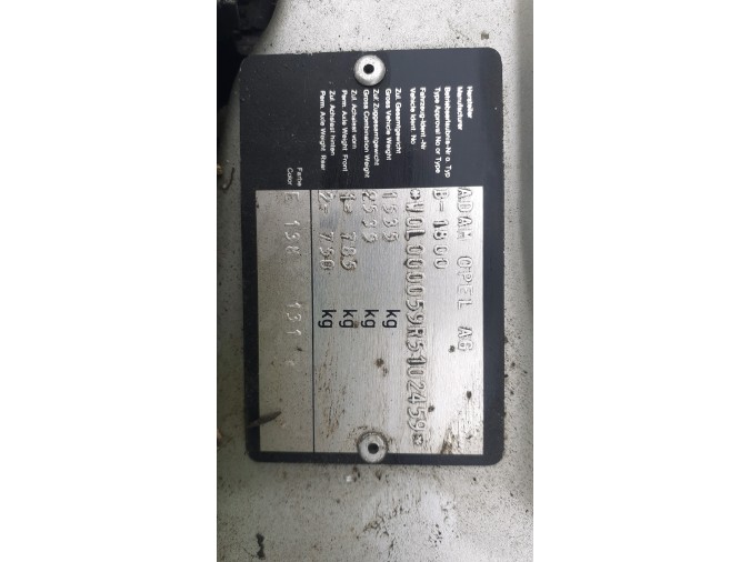 MECANICA TRASERA OPEL ASTRA 1994