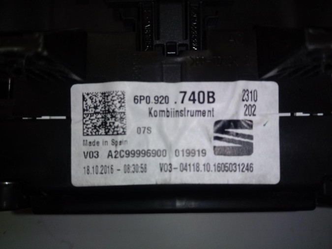 CUADRO INSTRUMENTOS SEAT IBIZA 2017