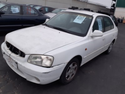MANGUETA TRASERA IZQUIERDA HYUNDAI ACCENT 2001