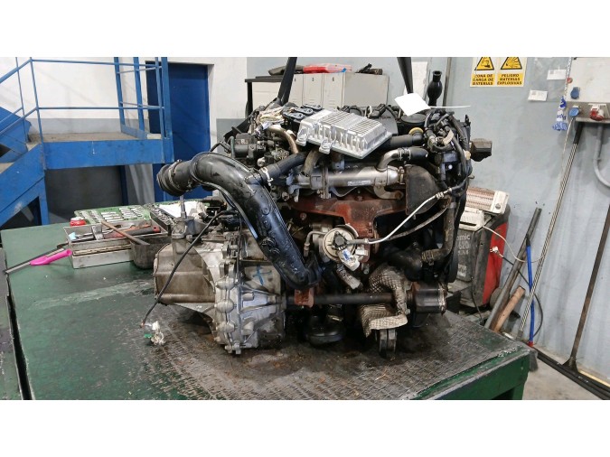 MOTOR CON ACCESORIOS Y CAJA DE CAMBIOS CITROEN C4 PICASSO 2007