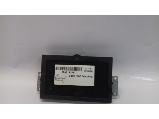 PANTALLA MULTIFUNCION PEUGEOT 207 2009