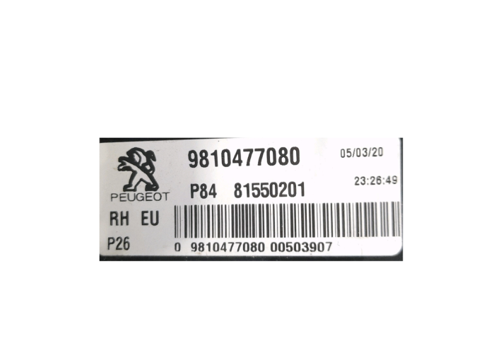 PILOTO TRASERO DERECHO EXTERIOR PEUGEOT 3008 2020