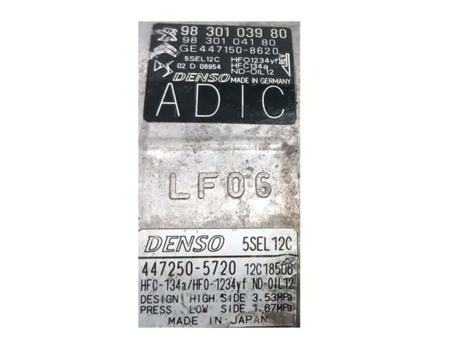 COMPRESOR AIRE ACONDICIONADO PEUGEOT 3008 2020