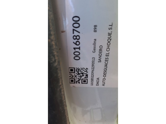 LLANTA DELANTERA DERECHA DACIA SANDERO 2019