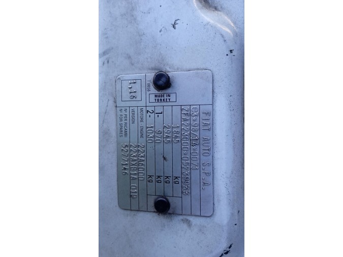 PANEL DELANTERO FIAT DOBLÒ 2004