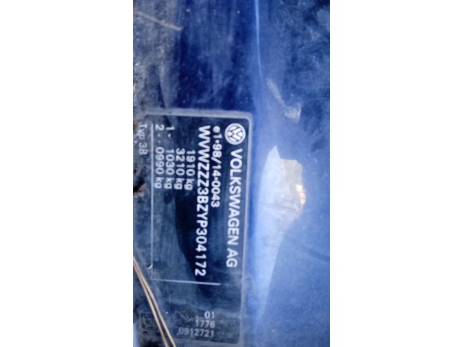 CENTRALITA AIRBAG VOLKSWAGEN PASSAT 2000