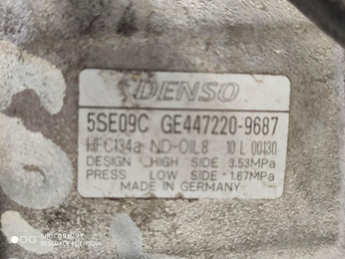 COMPRESOR AIRE ACONDICIONADO MITSUBISHI COLT 2002