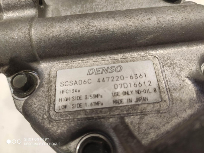 COMPRESOR AIRE ACONDICIONADO TOYOTA COROLLA 2002