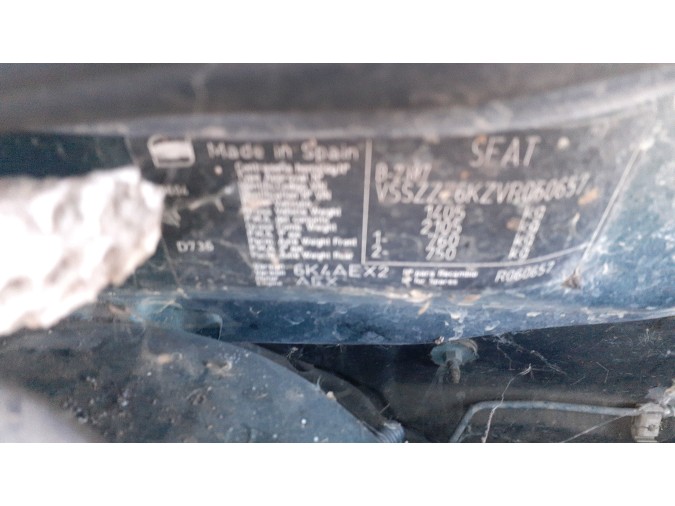 PANEL DELANTERO SEAT IBIZA 1997