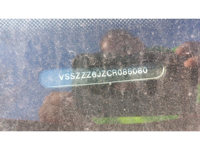 Cinturón de seguridad trasero central SEAT IBIZA 2012