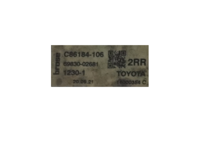 ELEVALUNAS TRASERO DERECHO TOYOTA COROLLA 2021
