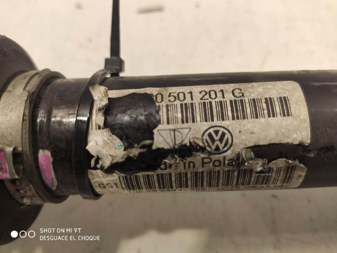 TRANSMISION DELANTERA DERECHA VOLKSWAGEN TIGUAN 2014