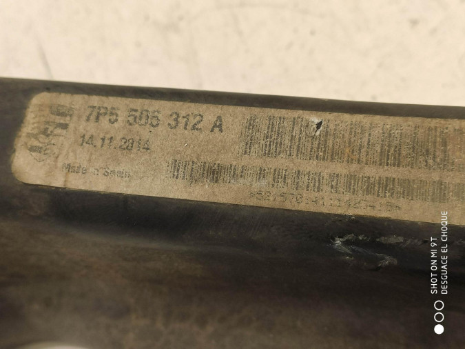 BRAZO SUSPENSION INFERIOR TRASERO IZQUIERDO VOLKSWAGEN TIGUAN 2014