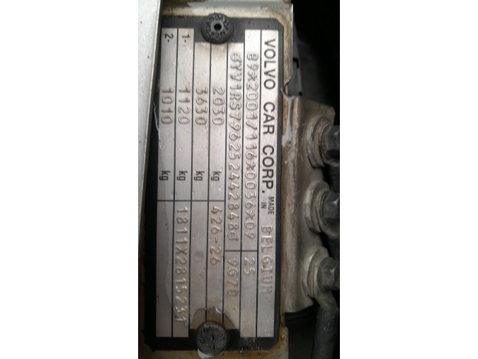 ELEVALUNAS TRASERO DERECHO VOLVO S60 2004