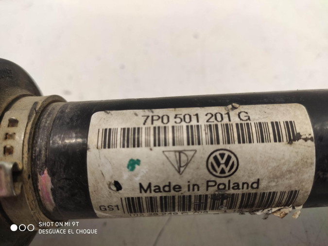 TRANSMISION DELANTERA IZQUIERDA VOLKSWAGEN TIGUAN 2014