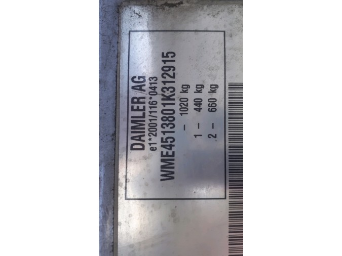 PEDAL DE FRENO SMART FORTWO COUPE 2009