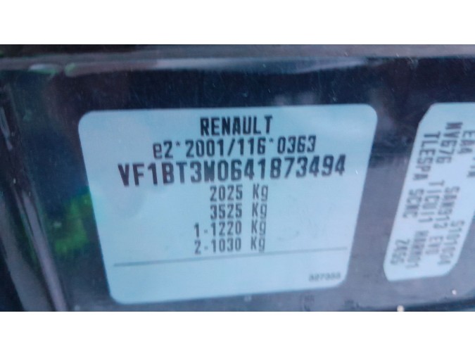 PALANCA SUP.CAMBIOS RENAULT LAGUNA 2009
