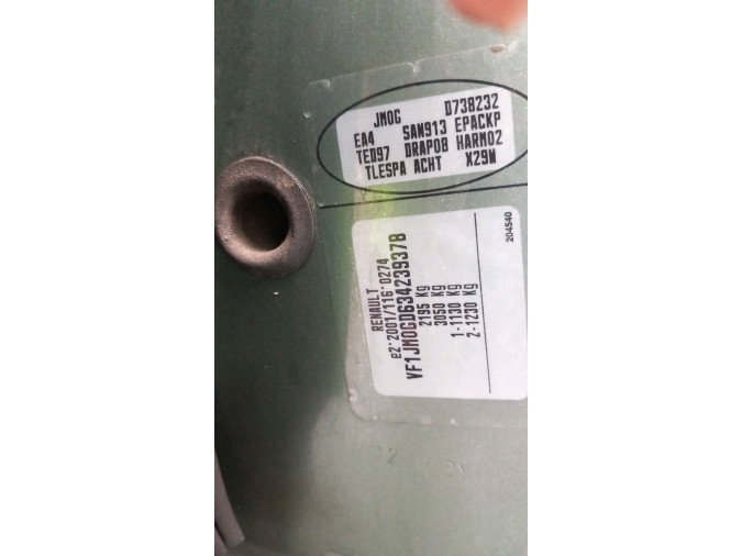 PRETENSOR CINTURÓN DELANTERO IZQUIERDO RENAULT MÉGANE SCÉNIC 2005