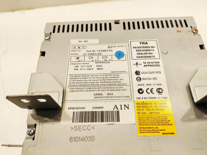 Radio CD HYUNDAI IX35 2013