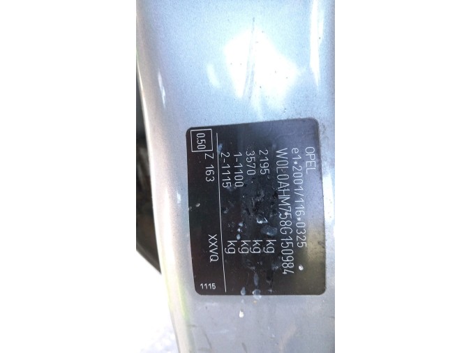 ELECTROVENTILADOR OPEL ZAFIRA 2009