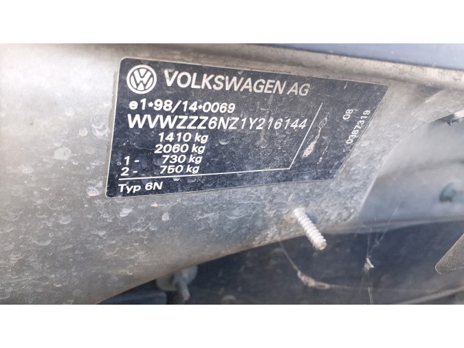 MOTOR ARRANQUE VOLKSWAGEN POLO 2001