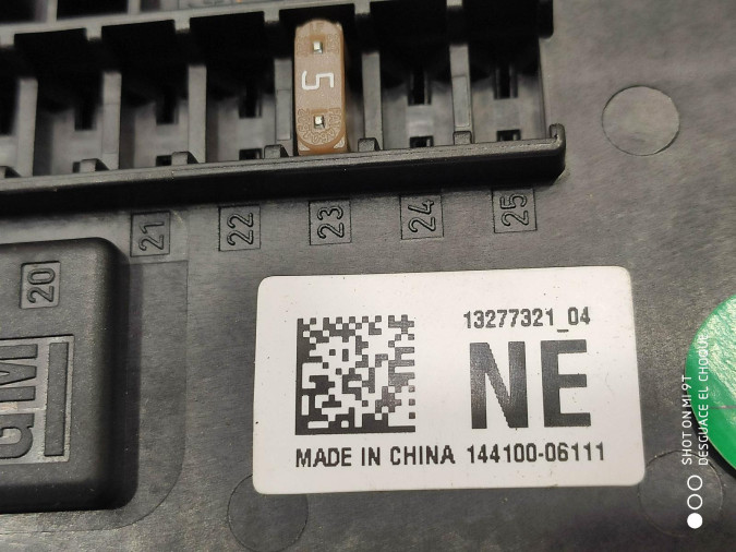 Caja de Fusibles OPEL INSIGNIA 2011