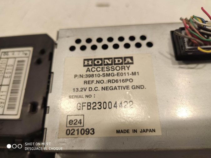Display Radio Multifunción HONDA CIVIC 2006