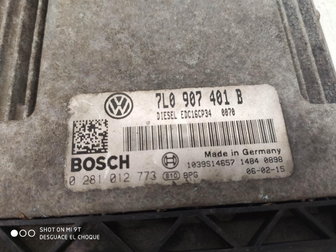 Unidad  Control Electronico VOLKSWAGEN TOUAREG 2007