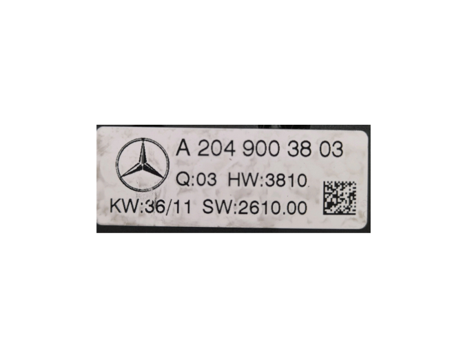 MANDO CALEFACCION A/A MERCEDES C 220 CDI 2012