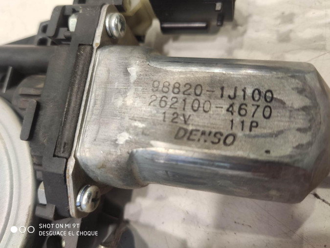 ELEVALUNAS DELANTERO DERECHO HYUNDAI I20 2013